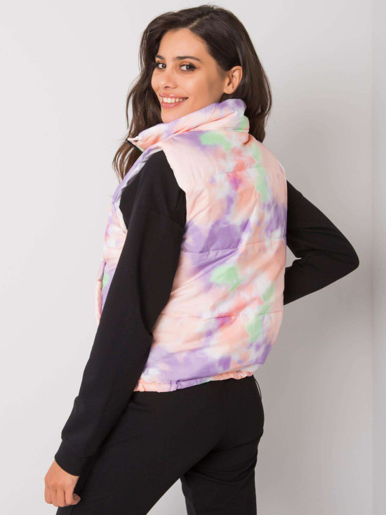 Oranžovo-fialová vesta