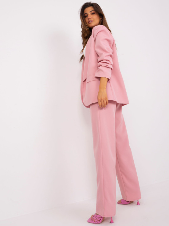 Světle růžové dámské sako