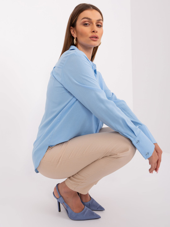 Klasická modrá košile