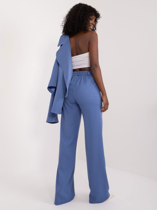 Elegantní modré kalhoty