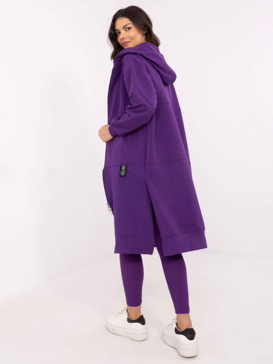 Stylový komplet v tmavě fialové