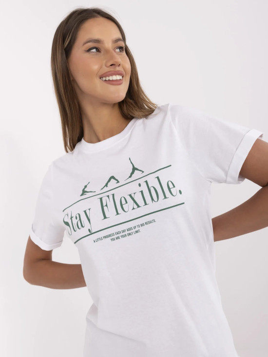 Sportovní mini šaty bílé