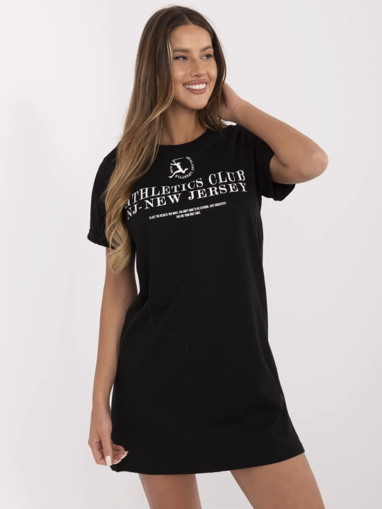 Sportovní mini šaty černé