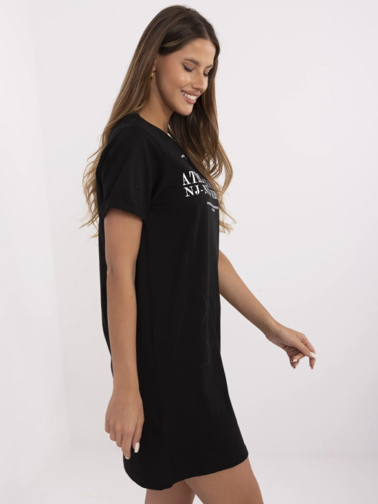 Sportovní mini šaty černé