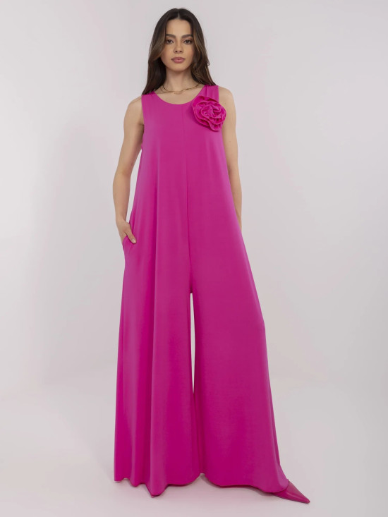 Elegantní fuchsiový overal