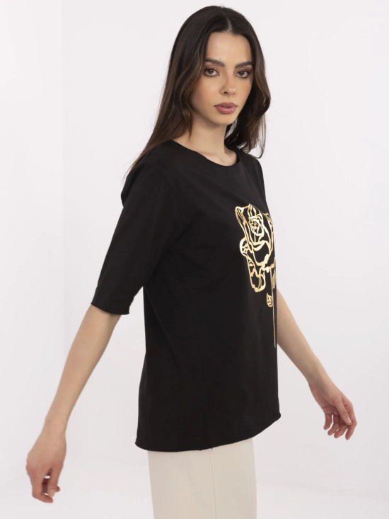 Stylová černá halenka