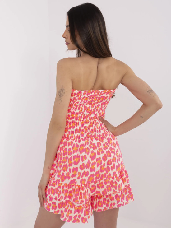 Pohodlný overal v růžové barvě