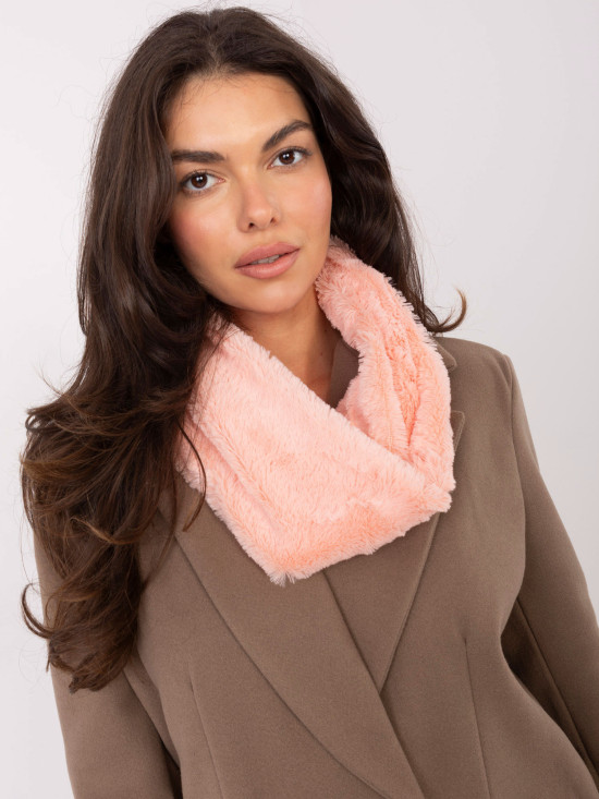 Dámský oranžový nákrčník z jemného polyesteru