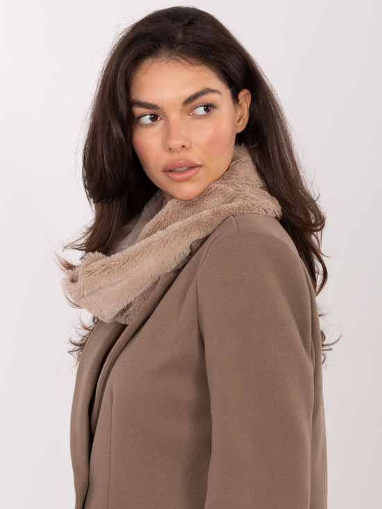 Dámský béžový hladký nákrčník