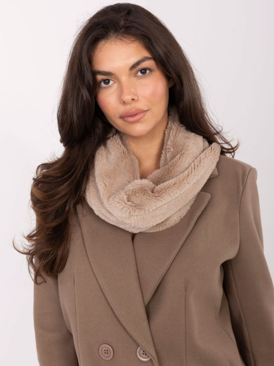 Dámský béžový hladký nákrčník