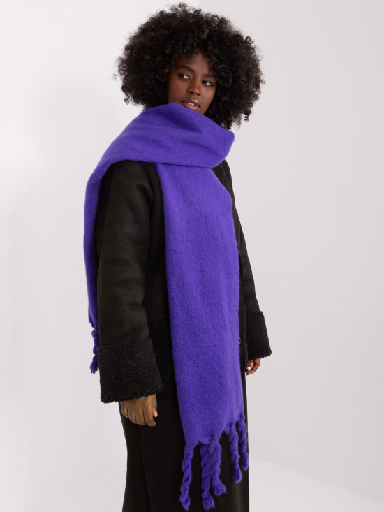 Elegantní tmavě fialová šála