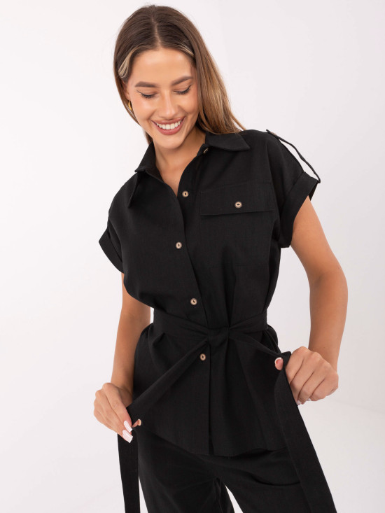 Elegantní černý komplet