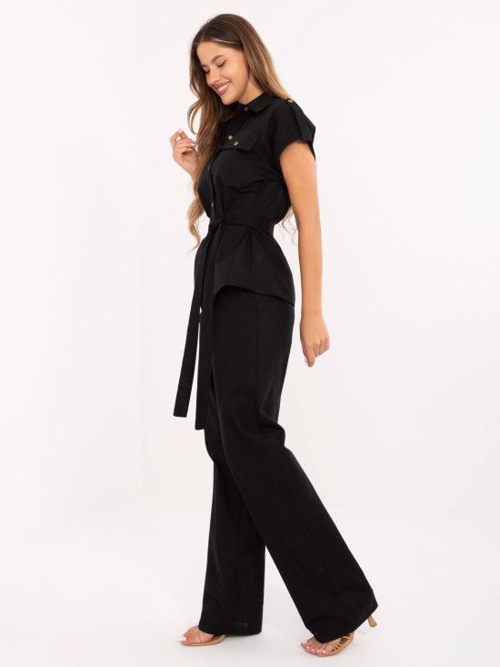 Elegantní černý komplet