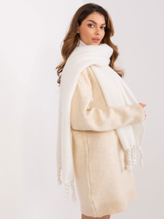 Elegantní ecru šála