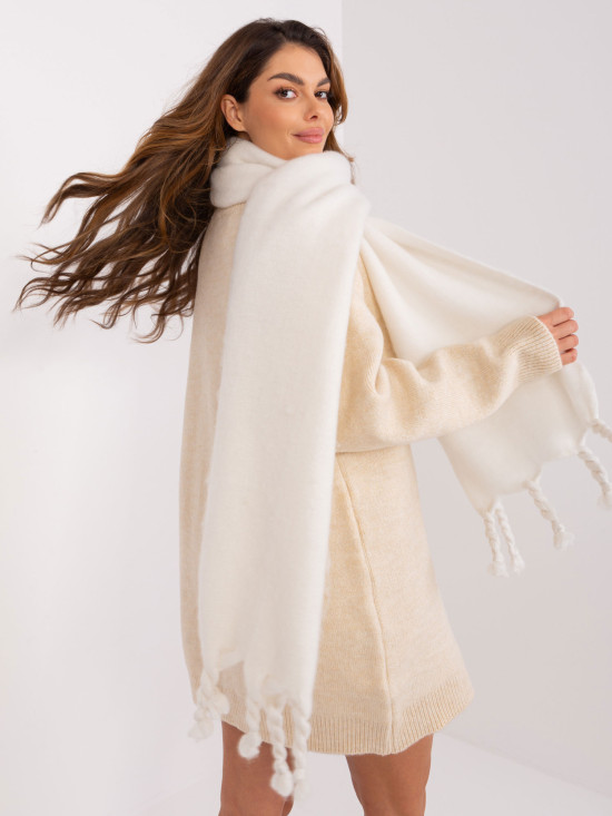 Elegantní ecru šála