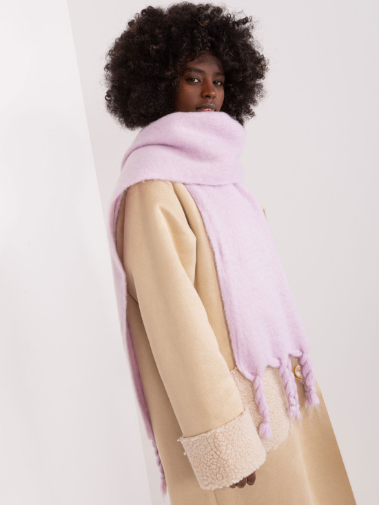 Elegantní světle fialová šála