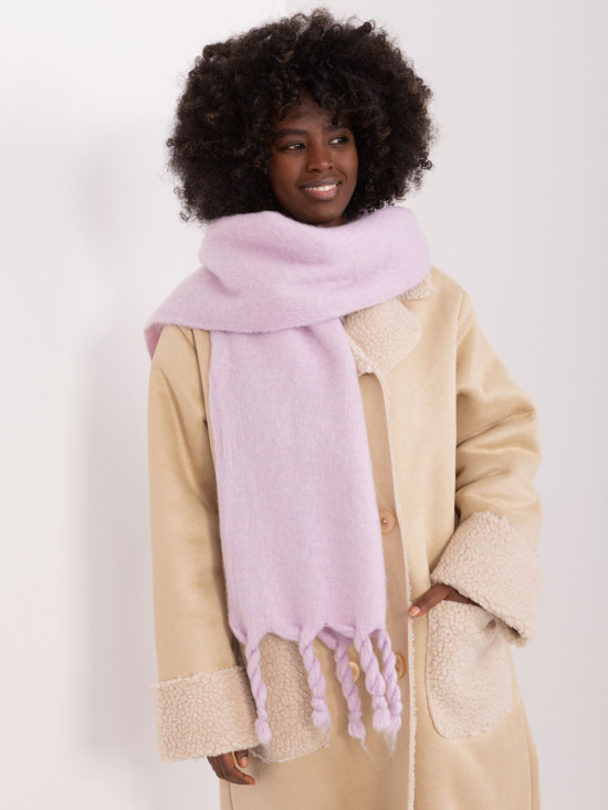 Elegantní světle fialová šála