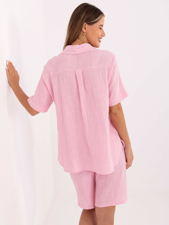 Stylový komplet v růžové