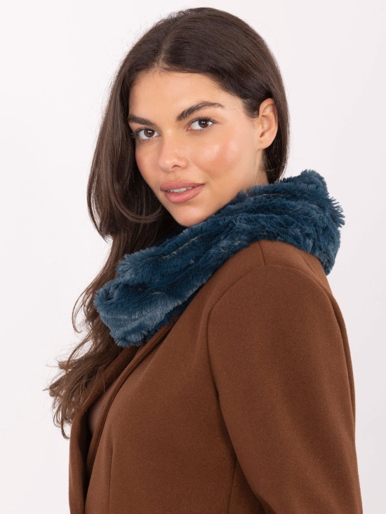 Modrý nákrčník z jemného polyesteru