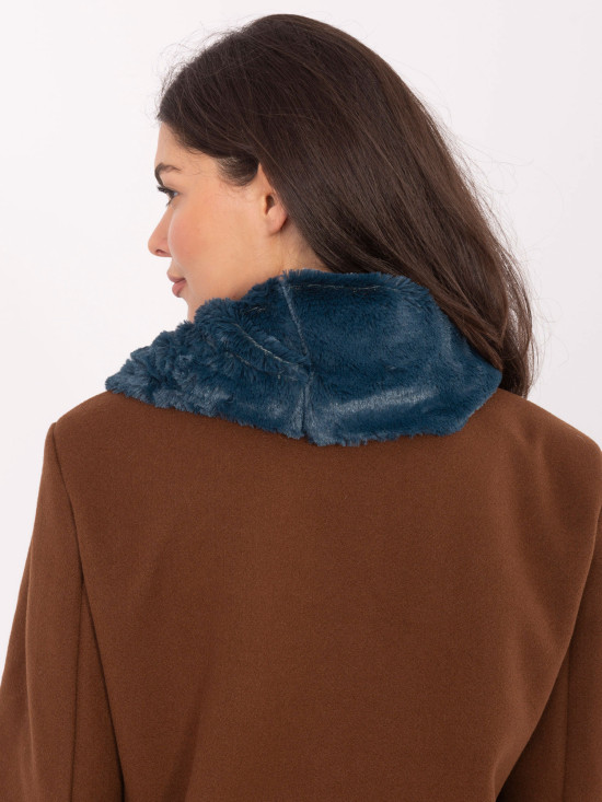 Modrý nákrčník z jemného polyesteru