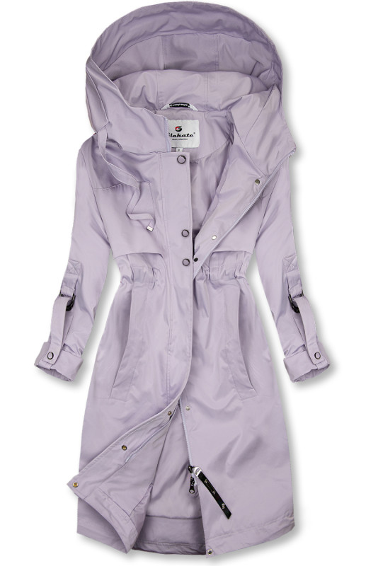Přechodný plášť lila