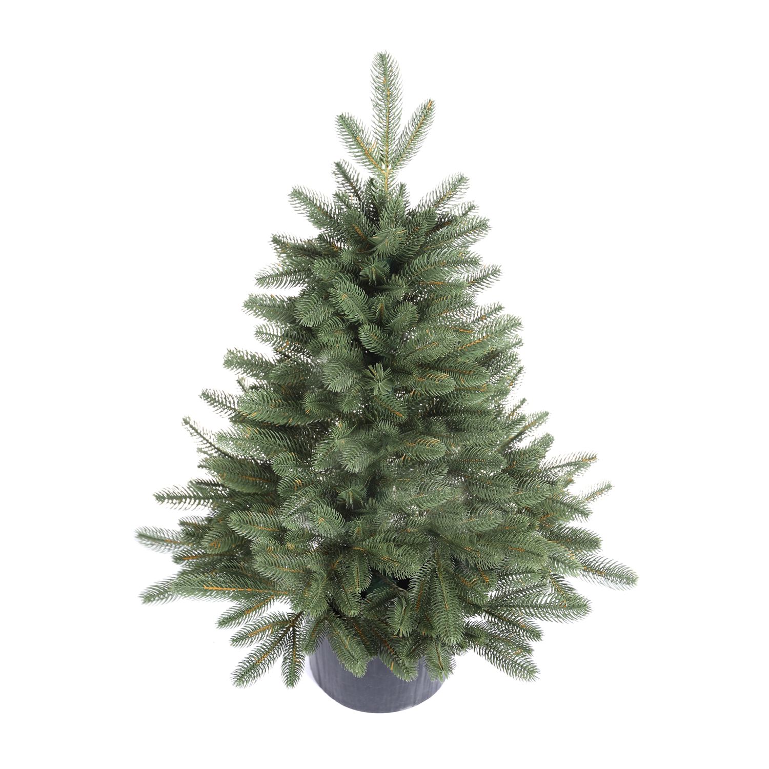 Vánoční stromek v květináči 3D Smrk MORITZ 80 cm