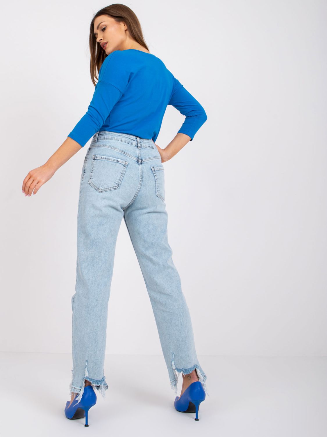 Modré tričko April