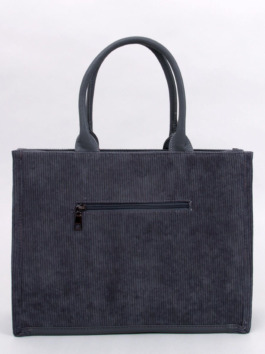 Dámská shopper taška tmavě šedá