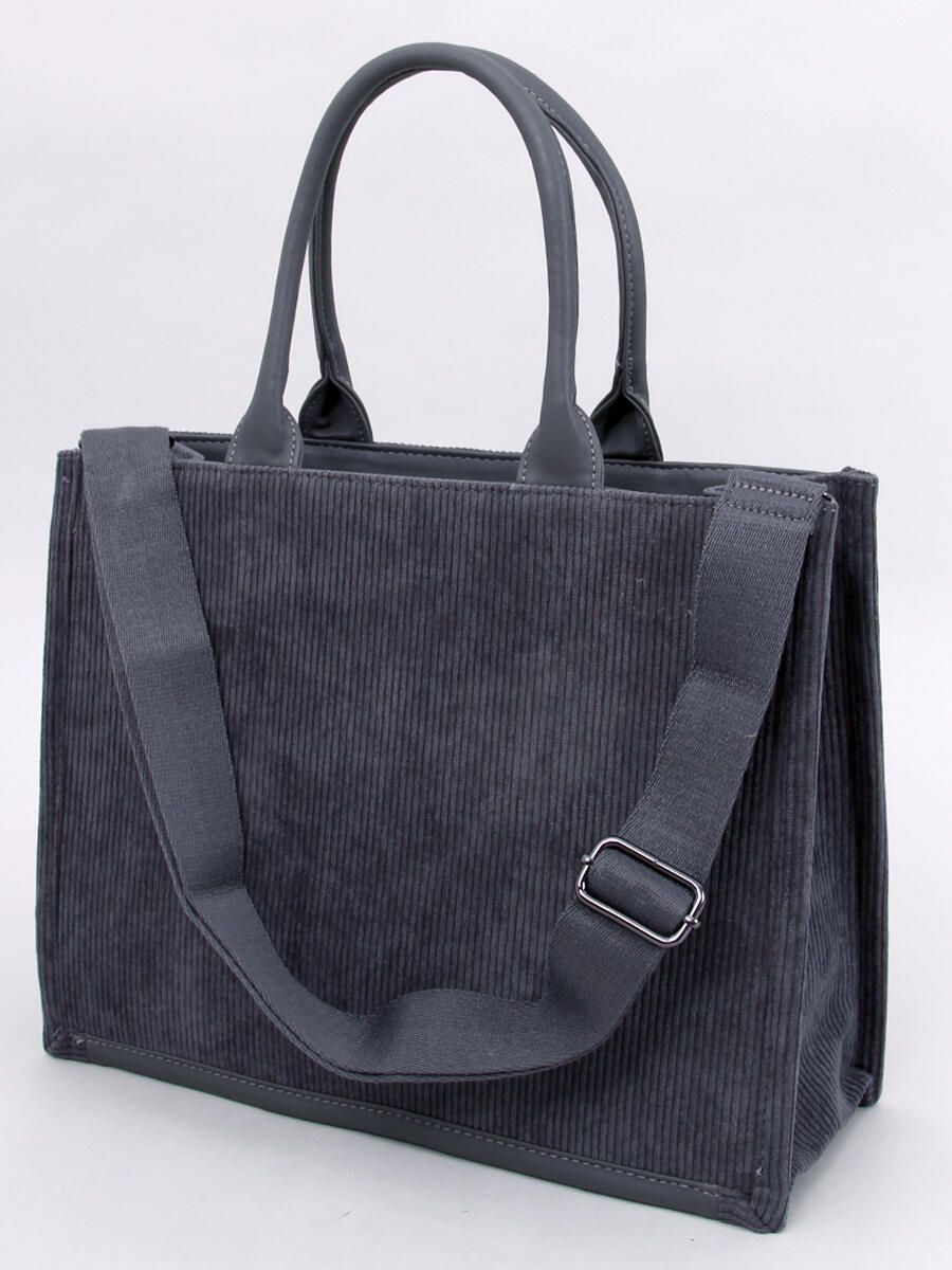 Dámská shopper taška tmavě šedá