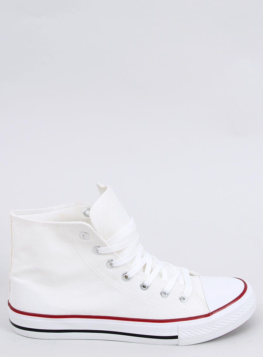 Klasické plátěné tenisky bílé