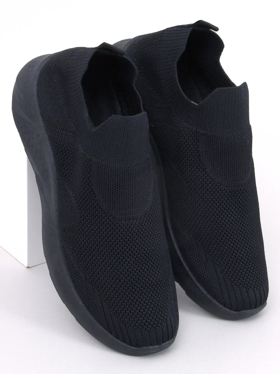 Tenisky typu slip-on černé