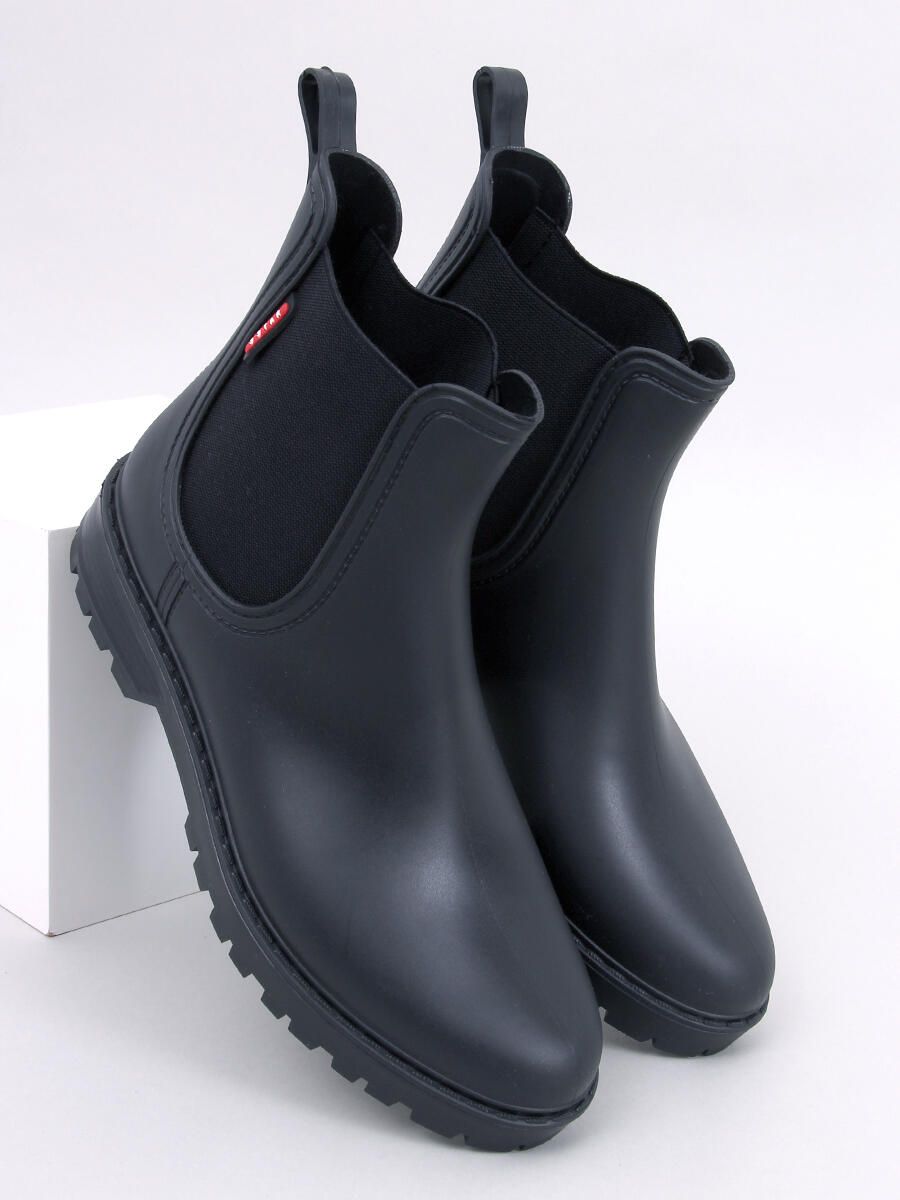 Černé nízké holínky