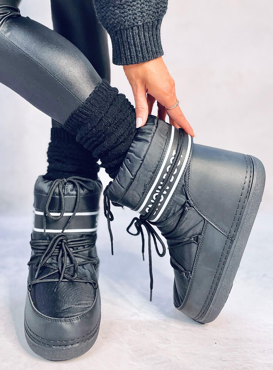 Nízké sněhule černé