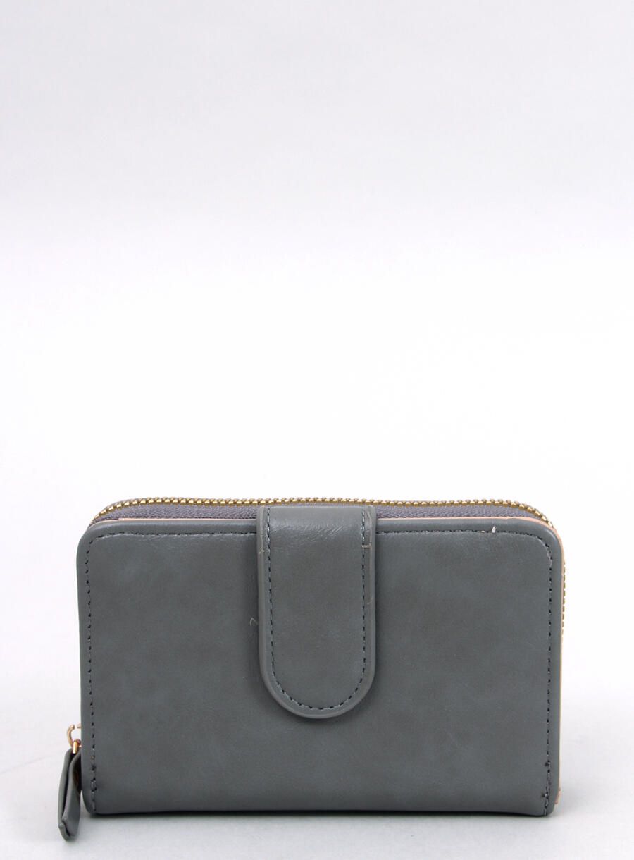 Malá dámská peněženka šedá