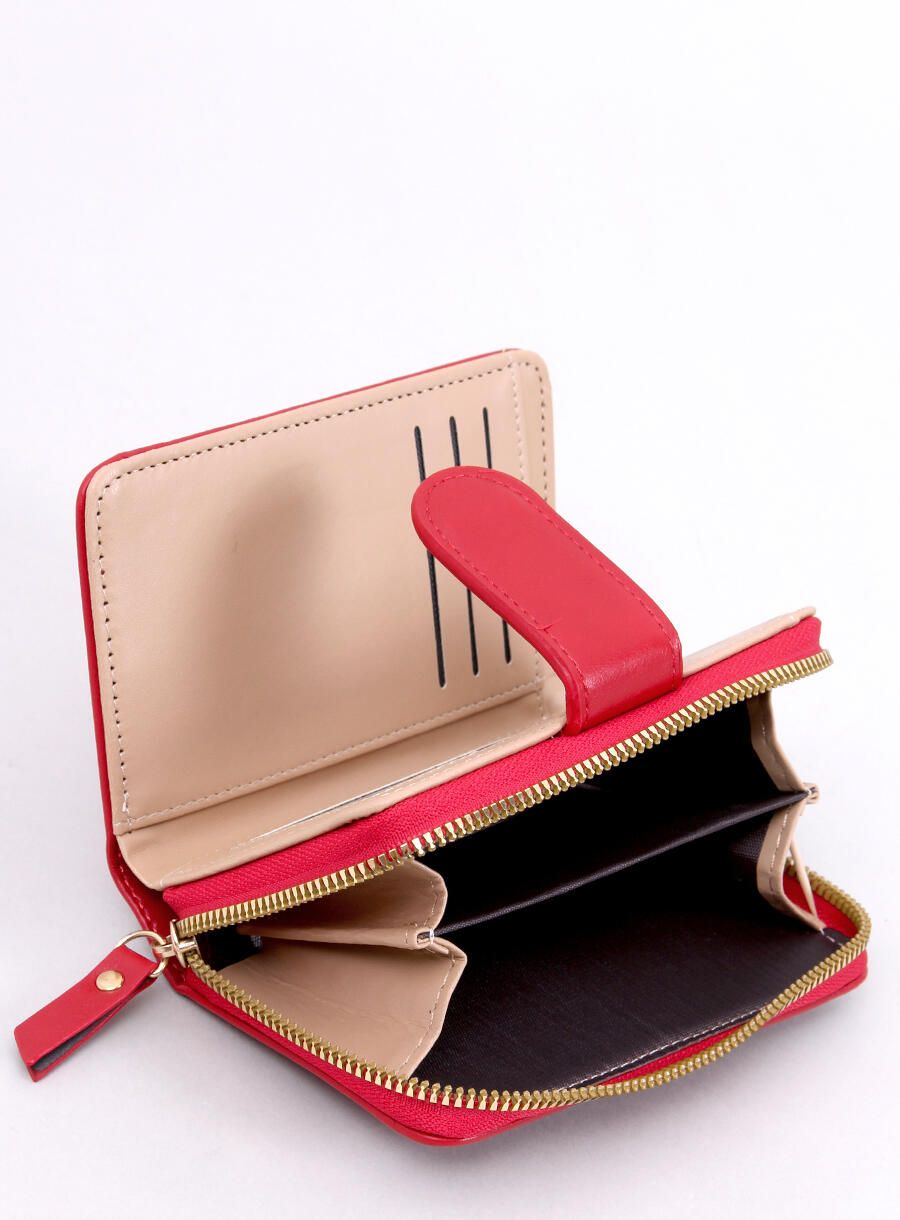 Malá dámská peněženka červená