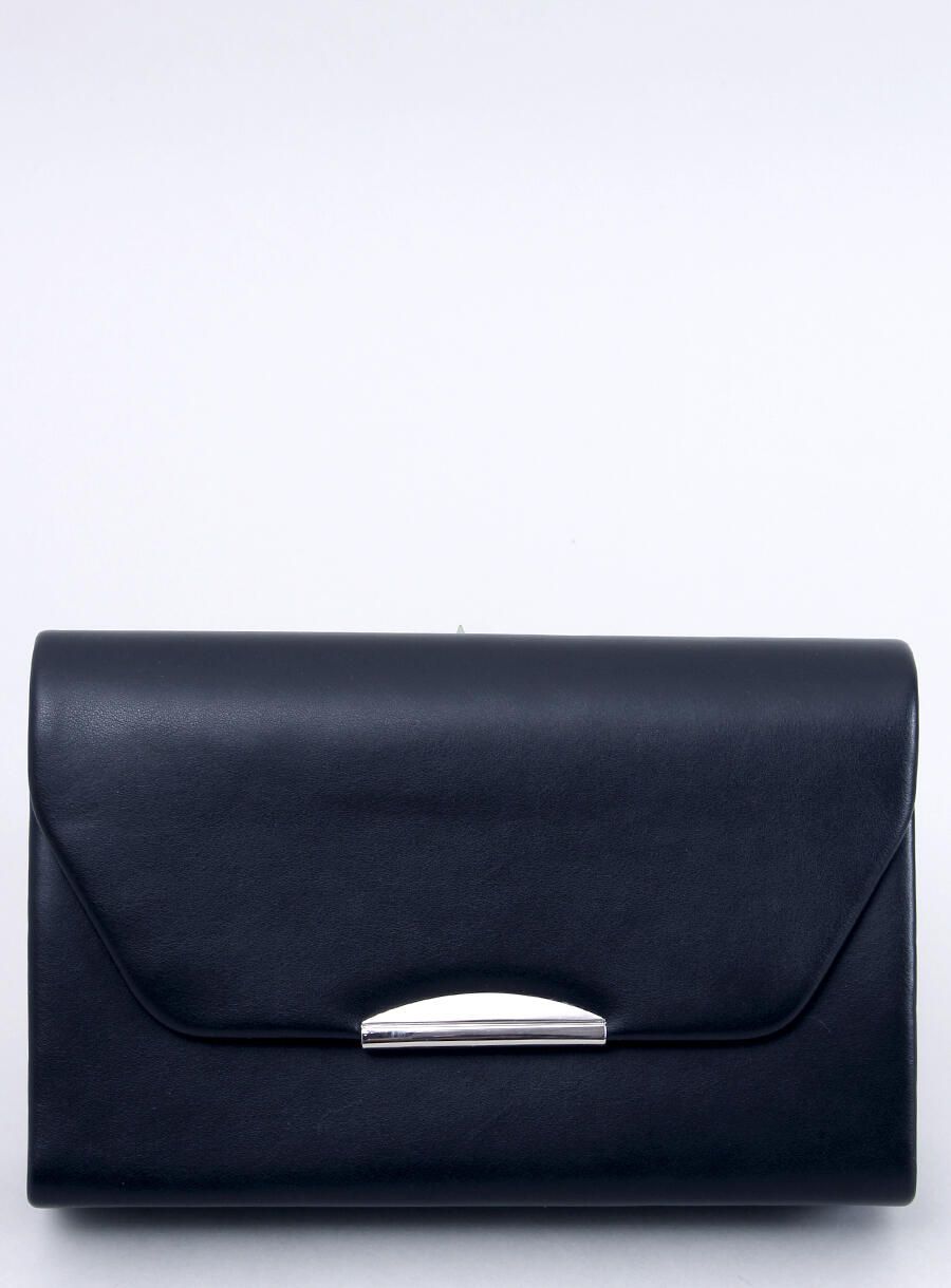 Černá malá koženková kabelka