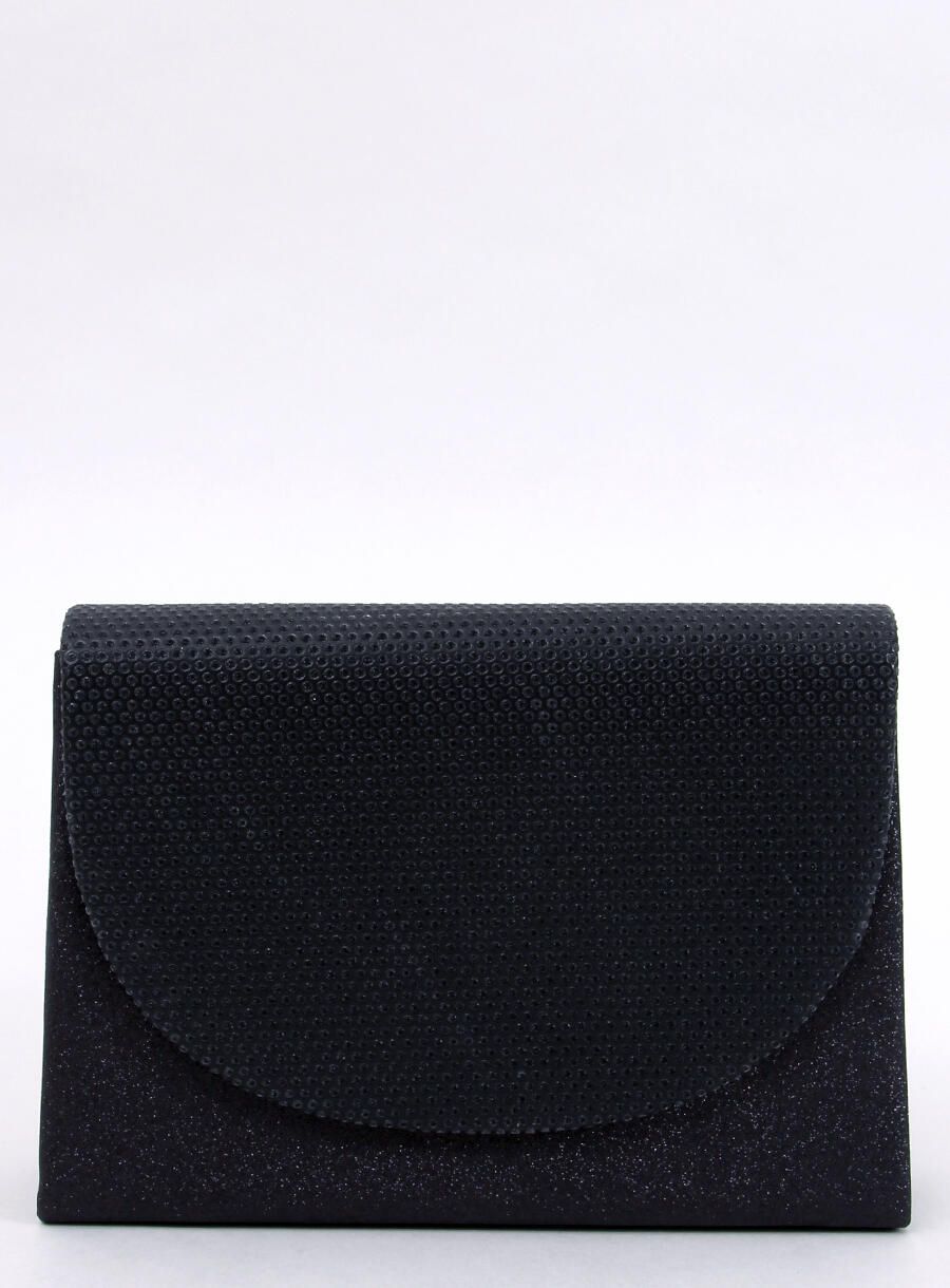 Lesklá formální kabelka černá