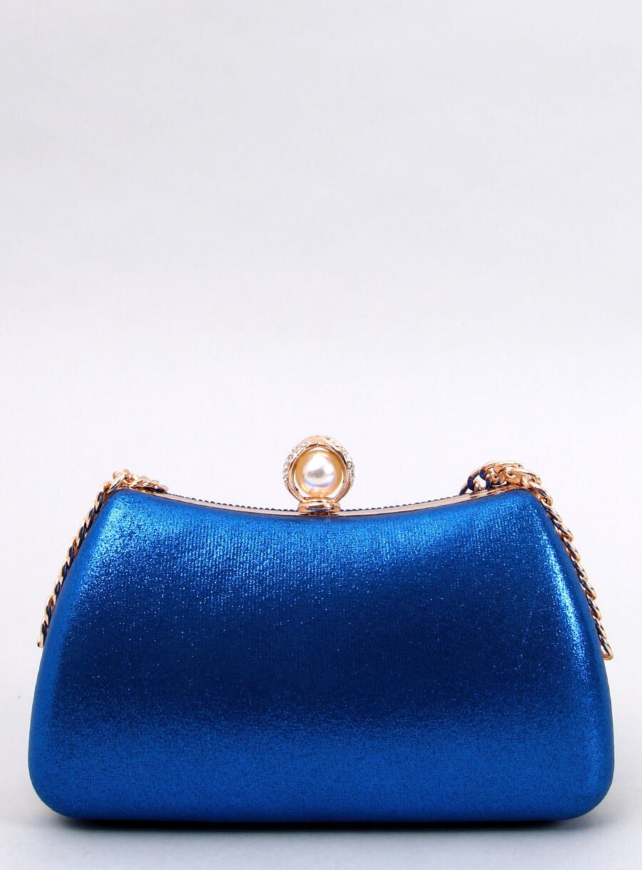 Společenská clutch kabelka kobaltově modrá