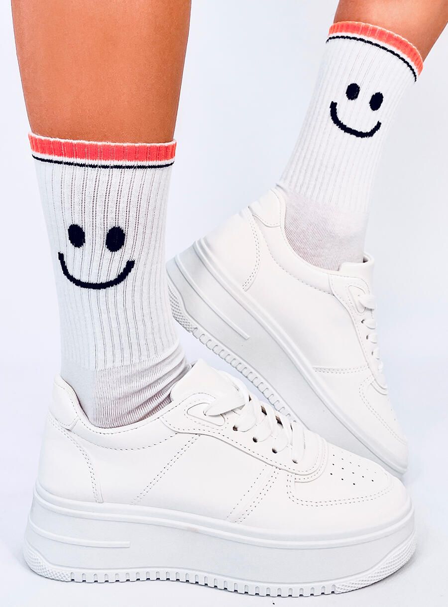 Vysoké dámské ponožky KISS - 5 párů