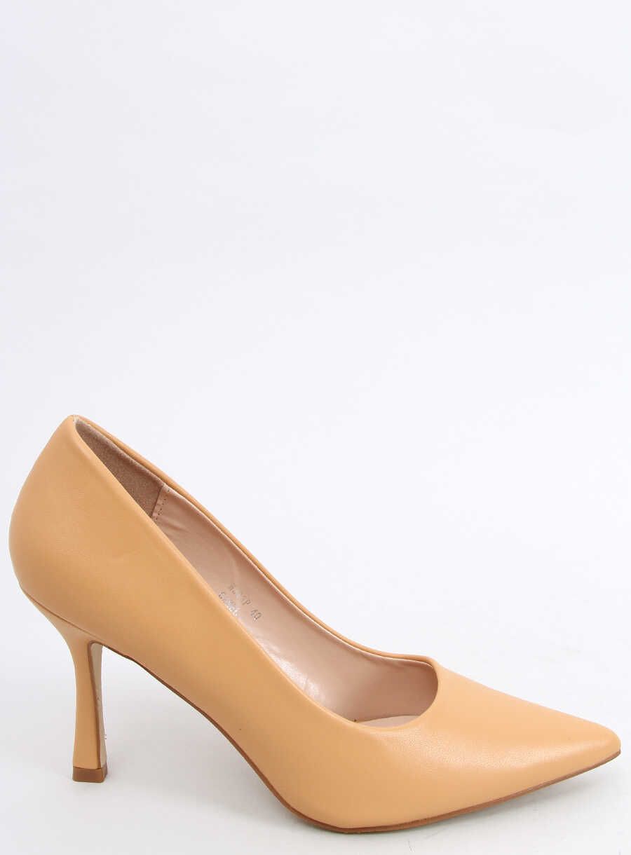 Dámské minimalistické lodičky béžové