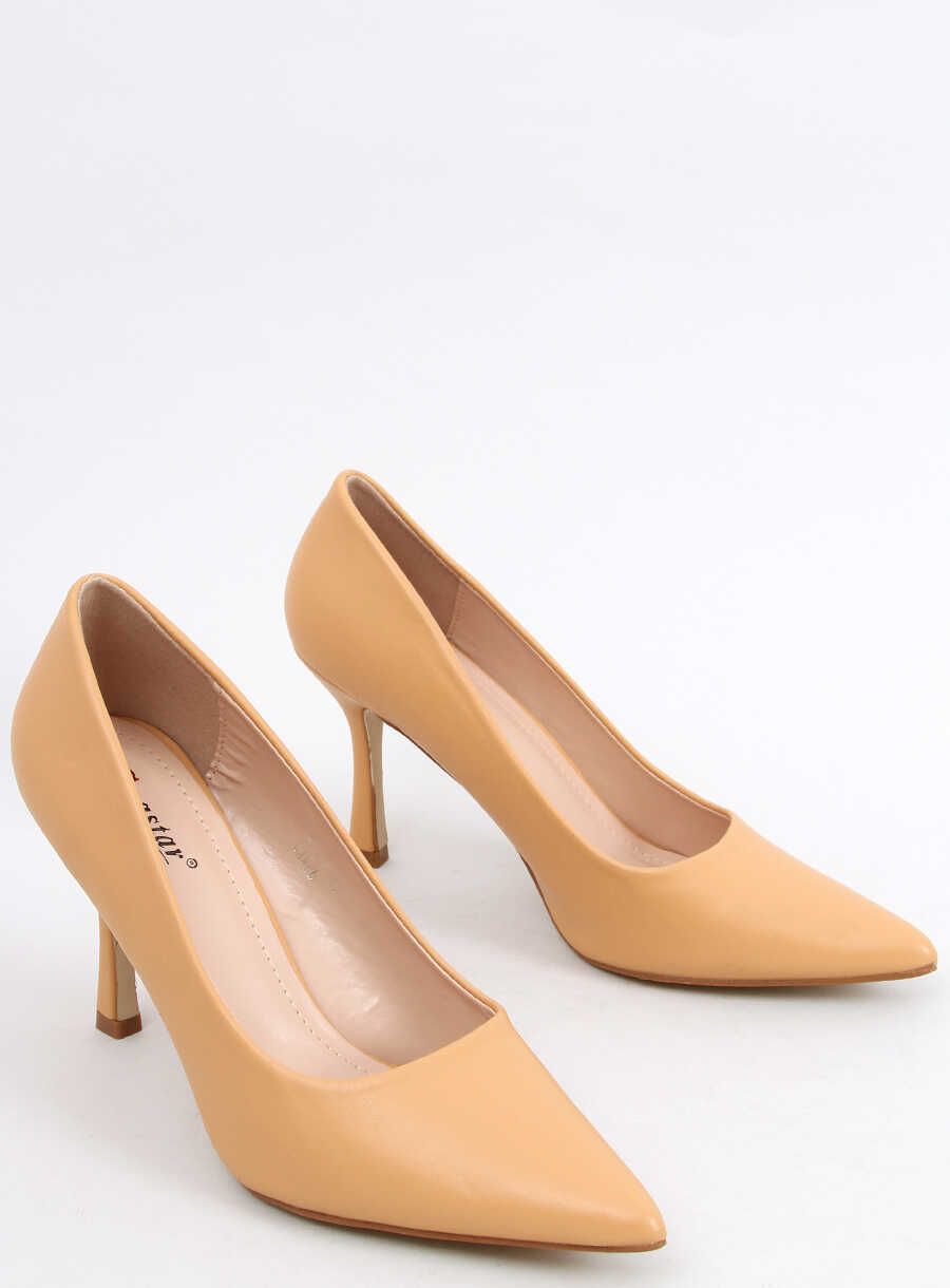 Dámské minimalistické lodičky béžové