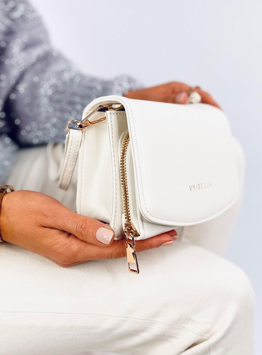 Malá dámská kabelka BELLA bílá