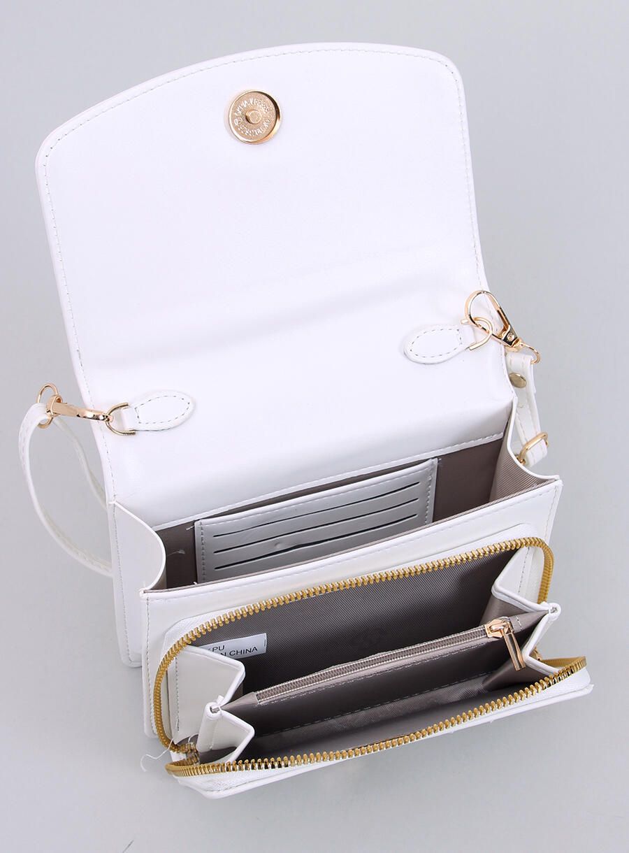 Malá dámská kabelka BELLA bílá