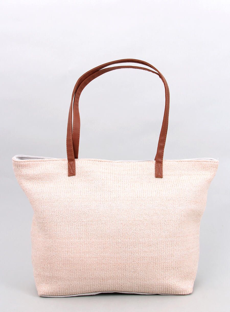 Béžová plážová taška VACATION