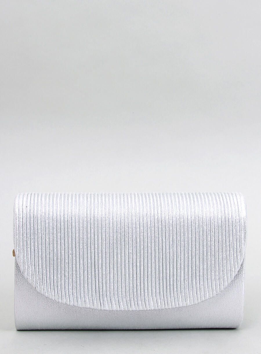 Společenská kabelka - stříbrná