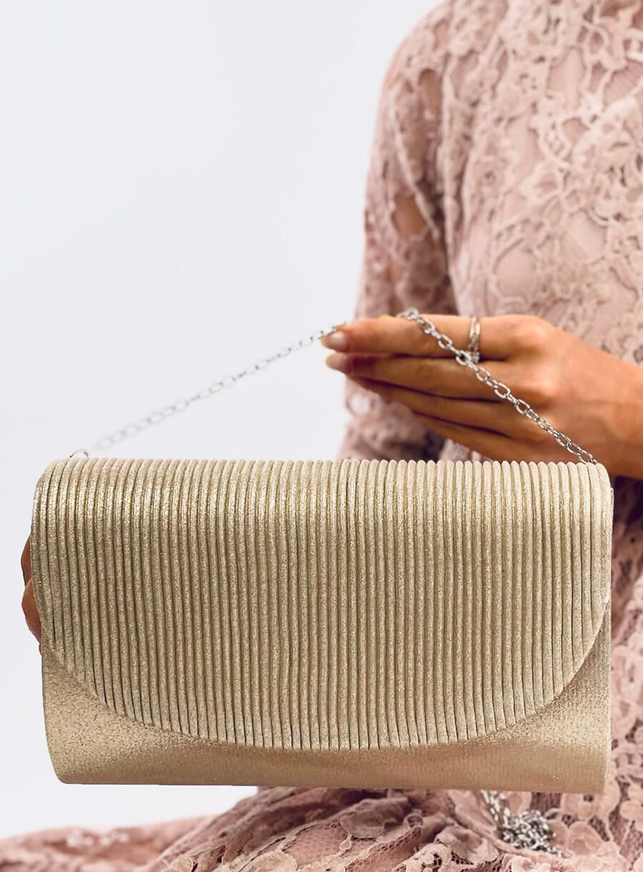 Společenská kabelka - zlatá