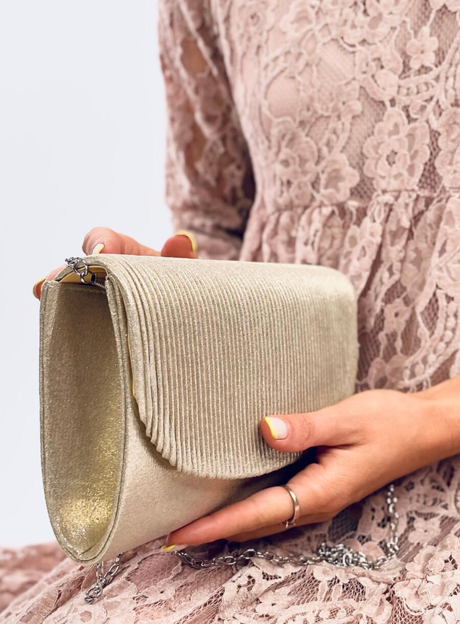 Společenská kabelka - zlatá