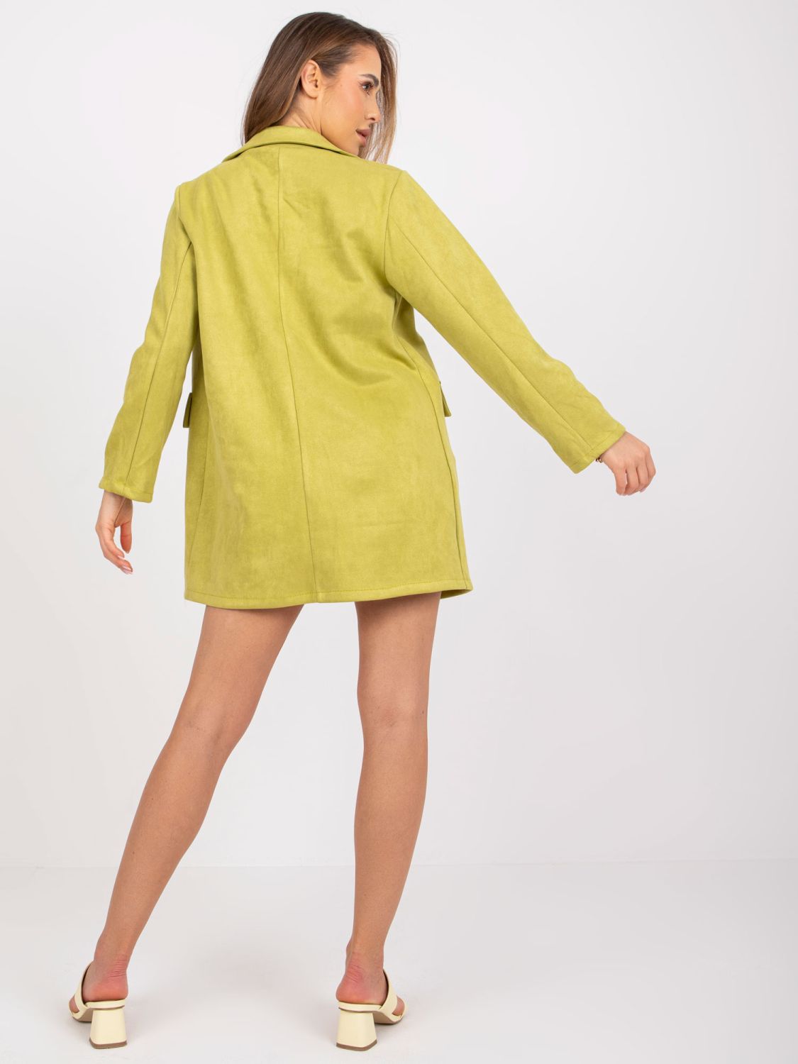 Stylové limetkové sako