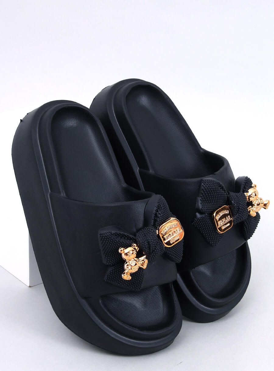 Pěnové pantofle TEDDY černé