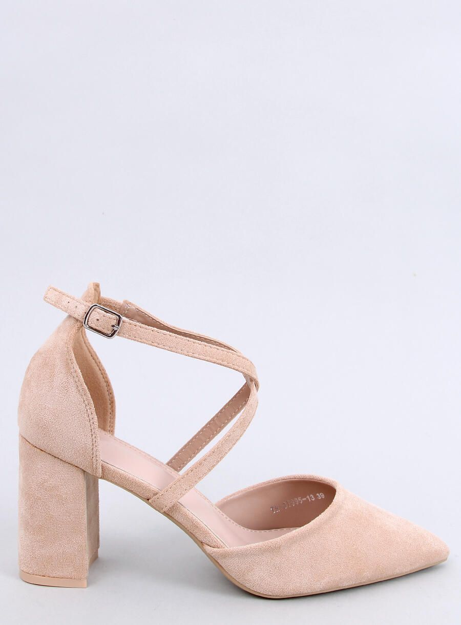 Béžové lodičky s mandlovou špičkou